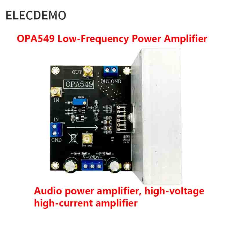 Diy Audio Electronics Kit - Wysokonapięciowy, wysokoprądowy moduł wzmacniacza mocy audio,