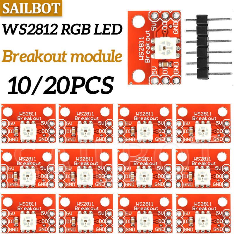 Diy Electronics Project Kit - Moduł PCB z diodami LED RGB