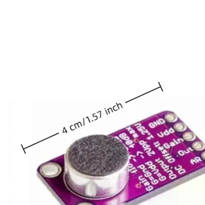 Diy Audio Electronics Kit - Płytka wzmacniacza AGC do mikrofonu MAX4466,