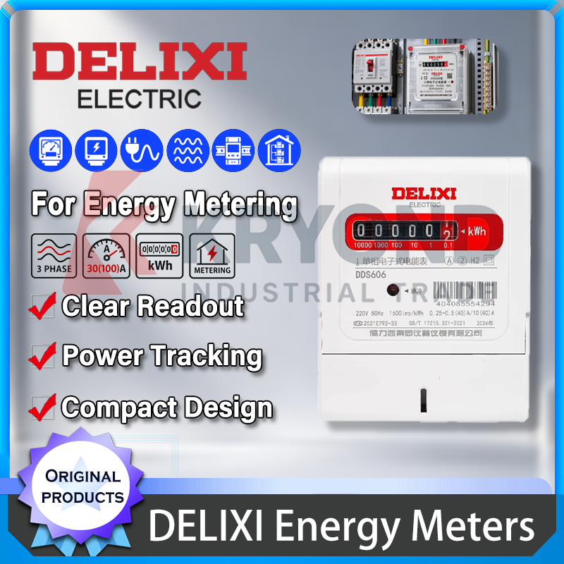 DELIXI – elektroniczny licznik – Diy Electronics Shop recenzja i cena