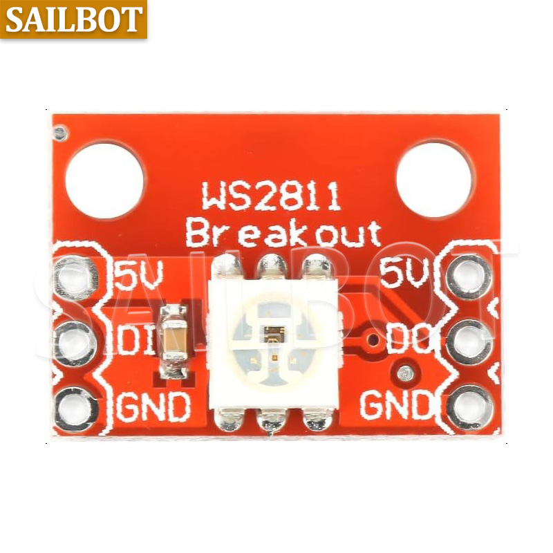 Moduł PCB z diodami LED RGB WS – Diy Electronics Project Kit recenzja i cena