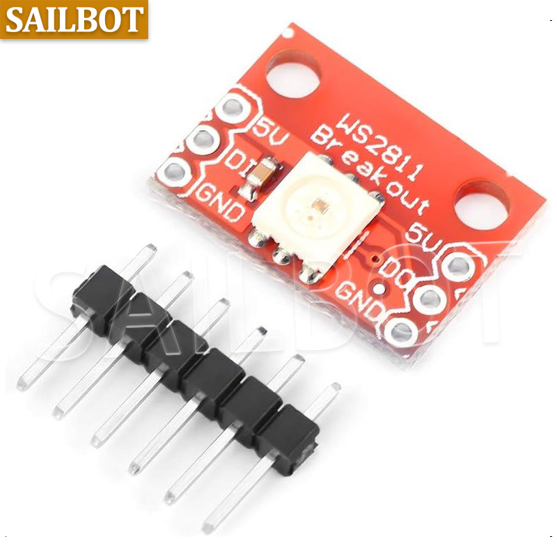 Moduł PCB z diodami LED RGB WS – Diy Electronics Project Kit recenzja i cena