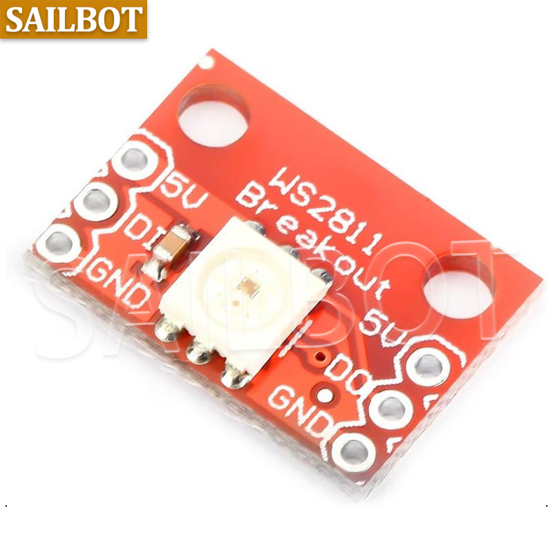 Moduł PCB z diodami LED RGB WS – Diy Electronics Project Kit recenzja i cena