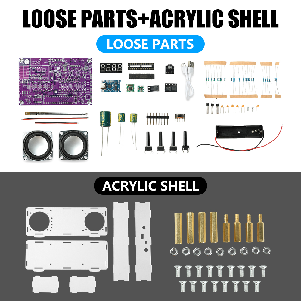 Zestaw elektroniczny do samodz – Diy Electronics Learning Kit recenzja i cena