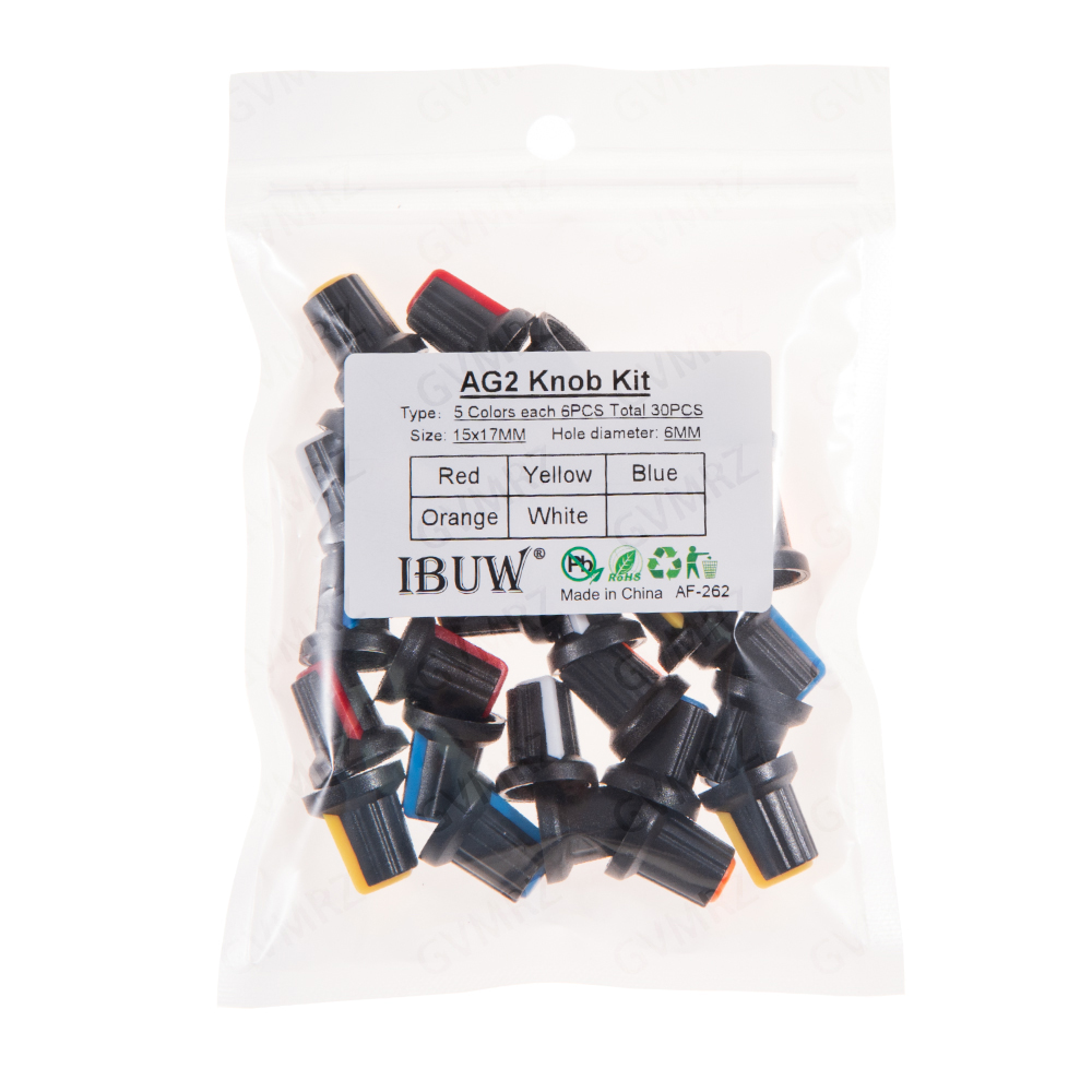 30 sztuk, zestaw pokręteł AG2  – Diy Electronics Project Kit recenzja i cena