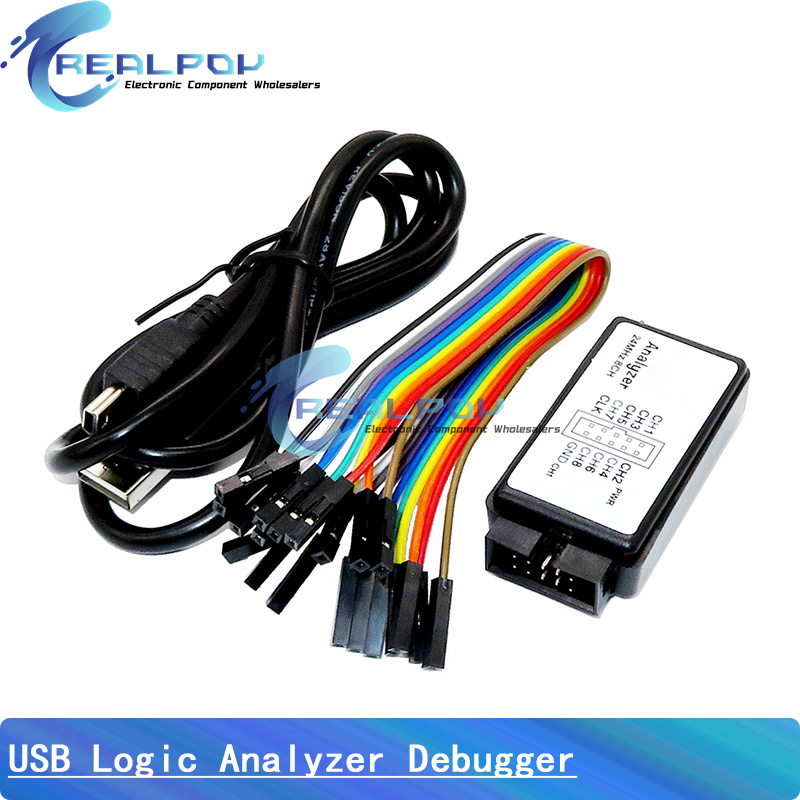 Analizator logiczny USB 24 MHz – Logic Analyzer Usb recenzja i cena