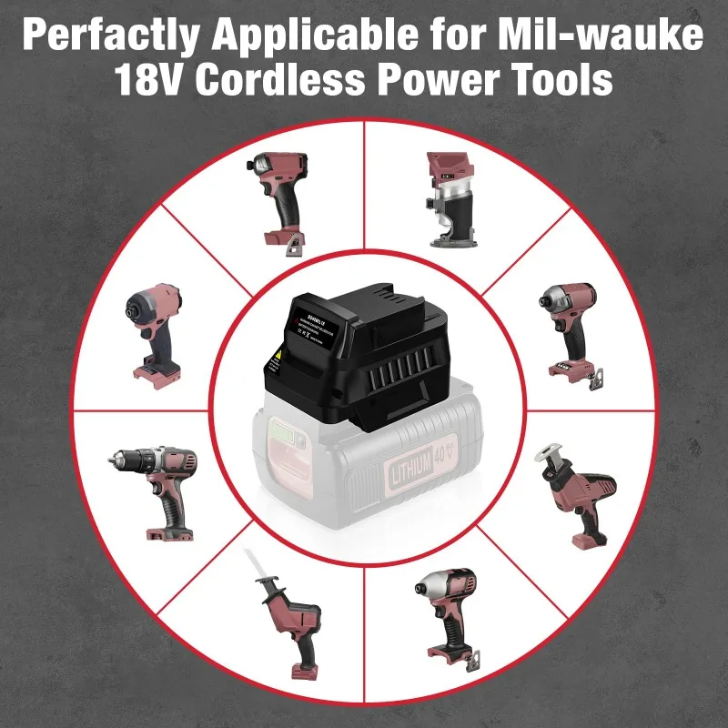 Adapter do akumulatorów BD40MI – Black+Decker Tool Cordless recenzja i cena