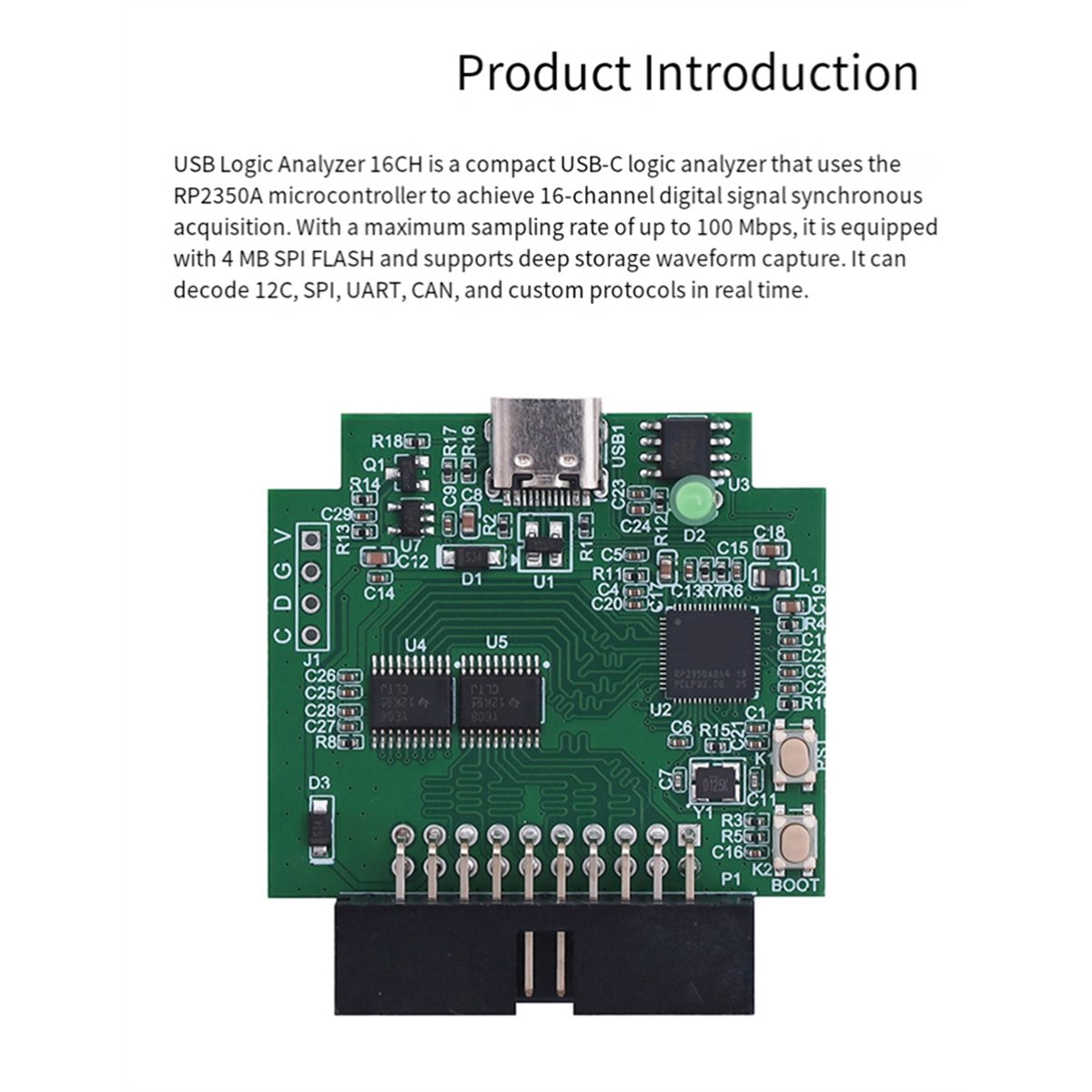 Analizator logiczny USB, moduł – Logic Analyzer Usb recenzja i cena